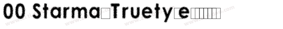 00 Starmap Truetype字体转换